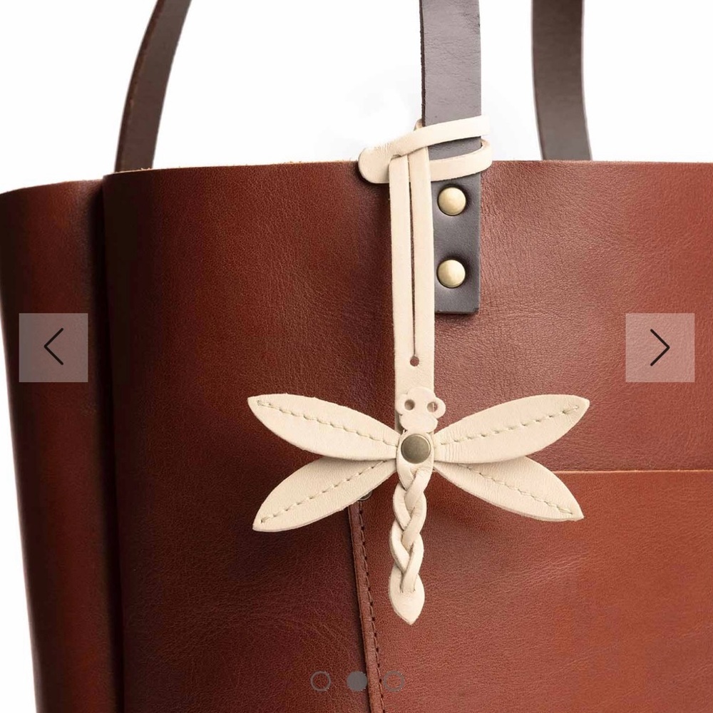 Portland Leather Dragonfly Tassel NEW Red